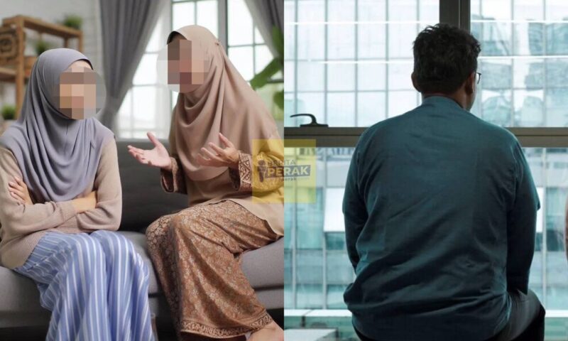 Isteri ‘rentung’ diejek mentua, suami hanya membatu main telefon