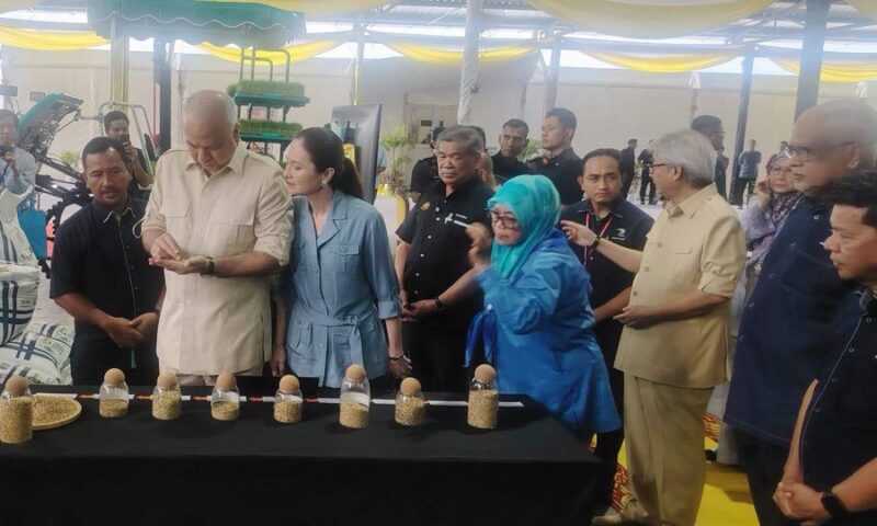 Sultan Perak rasmi Pusat Pengeluaran Benih Padi Sah negeri Perak di Parit Buntar Sultan Perak rasmi Pusat Pengeluaran Benih Padi Sah negeri Perak di Parit Buntar