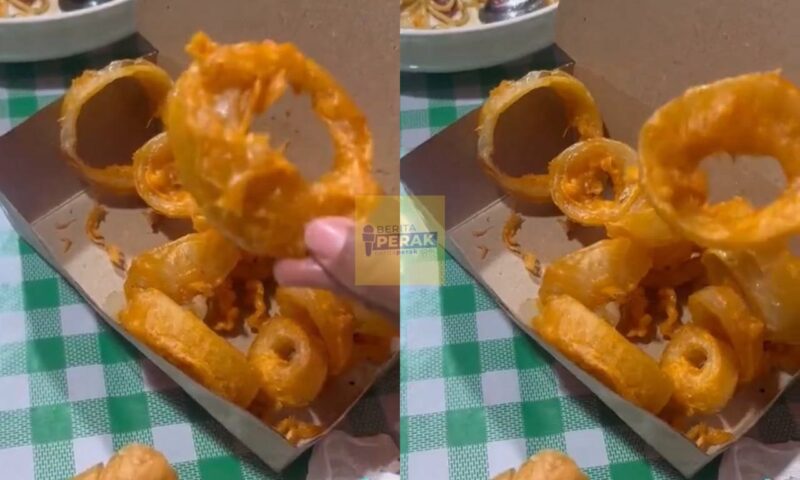 Wanita kecewa order ‘onion ring’ tapi yang dapat bawang goreng tepung Wanita kecewa order ‘onion ring’ tapi yang dapat bawang goreng tepung