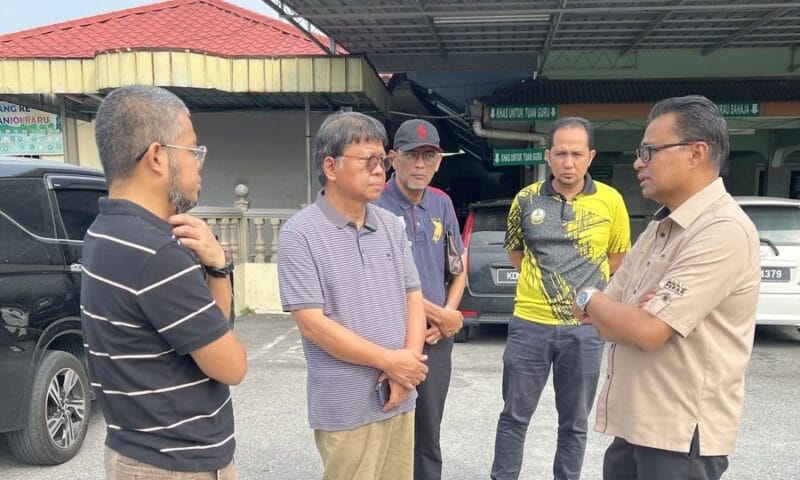Asmuni Awi tinjau isu bangunan di bawah talian voltan tinggi TNB Asmuni Awi tinjau isu bangunan di bawah talian voltan tinggi TNB