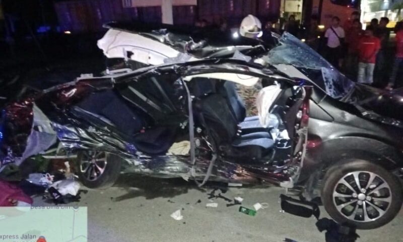 Tragedi Aidiladha, lima sekeluarga maut kemalangan Tragedi Aidiladha, lima sekeluarga maut kemalangan