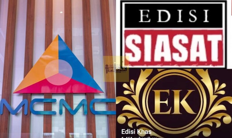 MCMC fail tindakan sivil terhadap Edisi Siasat dan Edisi Khas MCMC fail tindakan sivil terhadap Edisi Siasat dan Edisi Khas