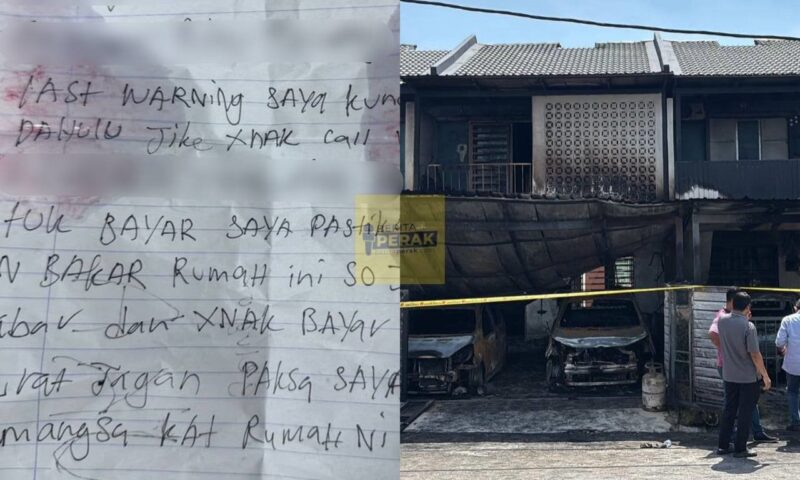 “Orang lain pinjam, jiran jadi mangsa” – Ah long bakar 3 rumah, 9 kenderaan “Orang lain pinjam, jiran jadi mangsa” – Ah long bakar 3 rumah, 9 kenderaan