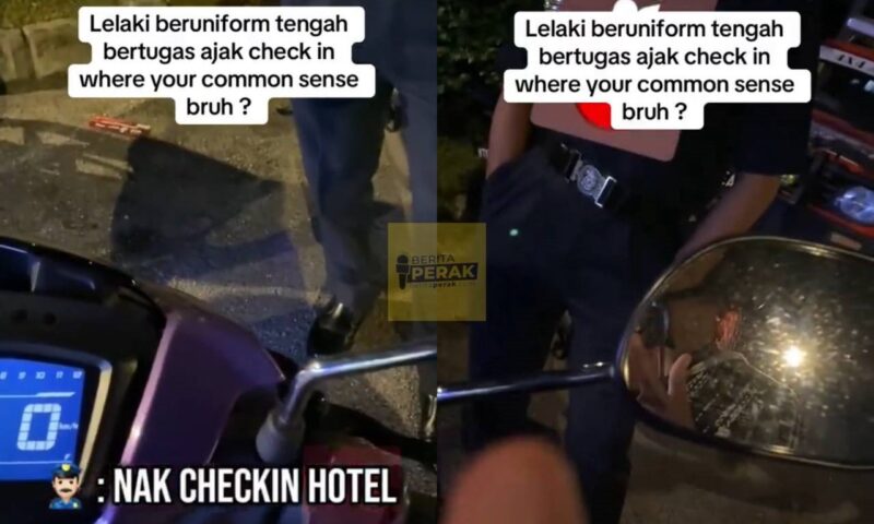 Polis siasat video tular anggota ajak wanita ‘check in’ hotel Polis siasat video tular anggota ajak wanita ‘check in’ hotel
