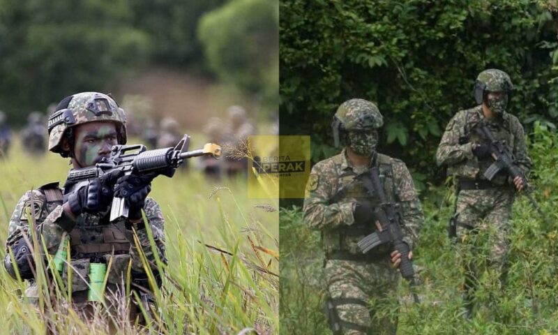 Jangan panik lihat anggota tentera Amerika Syarikat, Australia di Perak Jangan panik lihat anggota tentera Amerika Syarikat, Australia di Perak